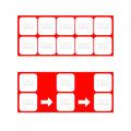 Support magnétique pour pictogrammes