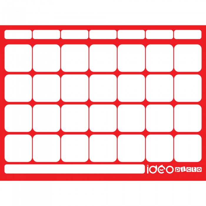 Tableau magnétique effaçable pour pictogrammes
